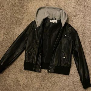Kids “leather” jacket